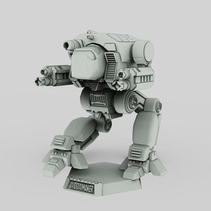 3D Printable Battletechnology Dire Wolf (Dashi) Widowmaker Clan